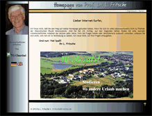Tablet Screenshot of lothar-fritsche.de